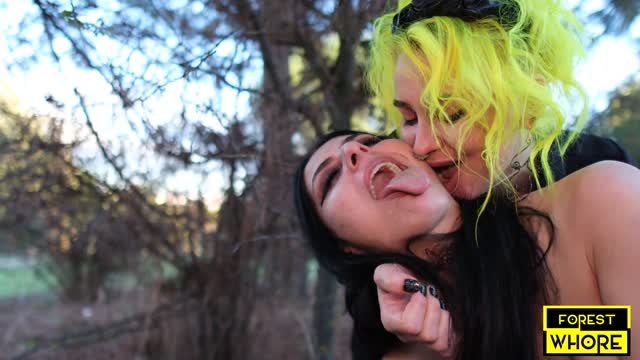 Forest Whore and Kaitlyn Katsaros: Extreme Dirty Public Games