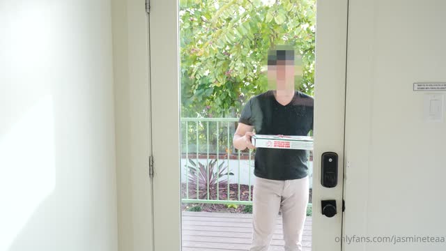 We fuck the delivery man!!