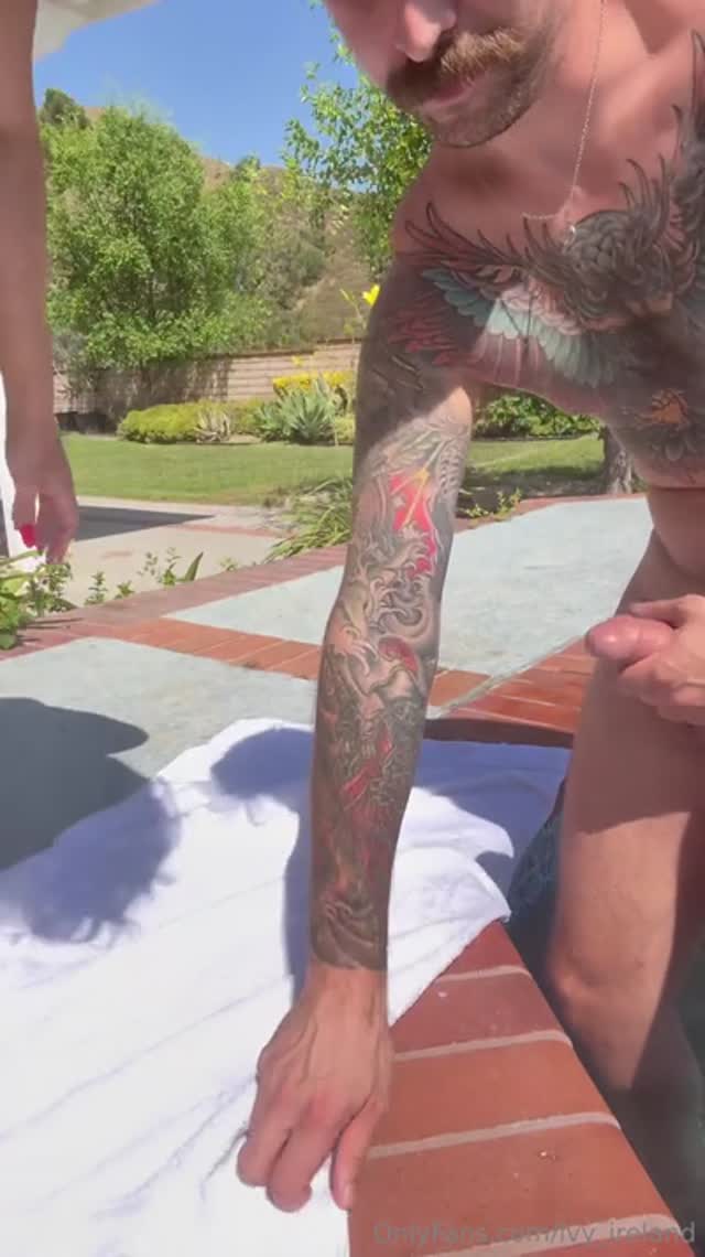Anal Pool Side with Flesh
