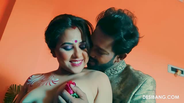 Desi Bride Gets Easily Wet