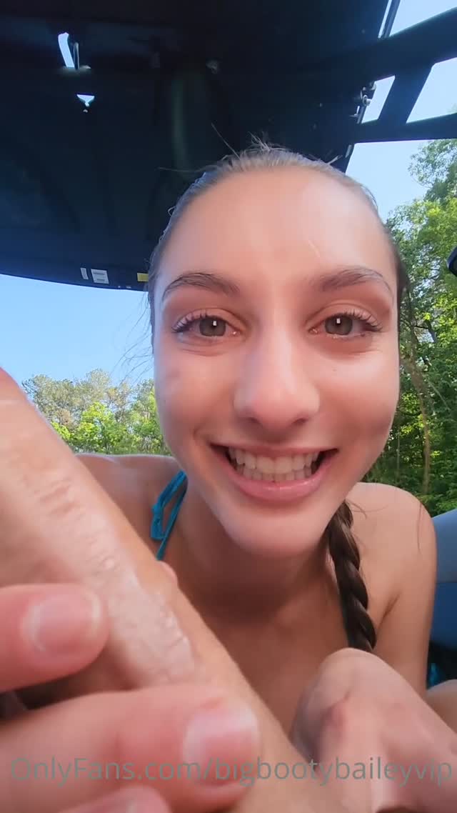 Ass and pussy pounded on a boat